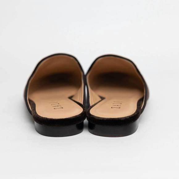 NEW HOUSE OF ZALO tassel mule in chocolate - Picture 3 of 3